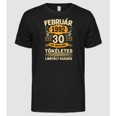 Pólómánia 30 éve töretlenül tökéletes_február - Férfi Alap póló