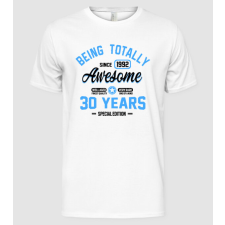 Pólómánia 30 years of being totally awesome - Férfi Alap póló férfi póló
