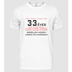 Pólómánia 33 éves elmúlt - Férfi Alap póló
