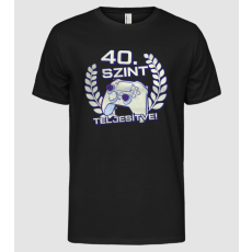 Pólómánia 40. szint teljesítve - Férfi Alap póló