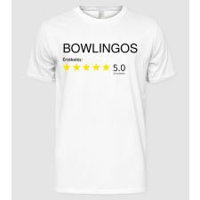 Pólómánia 5 csillagos bowlingos - Férfi Alap póló férfi póló
