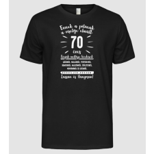 Pólómánia 70 év születésnap - Férfi Alap póló férfi póló