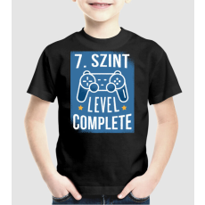 Pólómánia 7. szint level completed - Uniszex Gyerek Póló