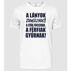 Pólómánia A lányok zumbáznak - Férfi Alap póló