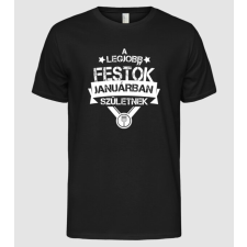 Pólómánia A legjobb festők februárban születnek - Férfi Alap póló férfi póló