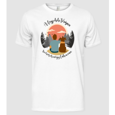 Pólómánia A legjobb terápia a Kutya - Férfi Alap póló