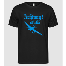 Pólómánia Achtung stuka 05S - Férfi Alap póló