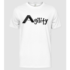 Pólómánia Agility felirat - Férfi Alap póló férfi póló