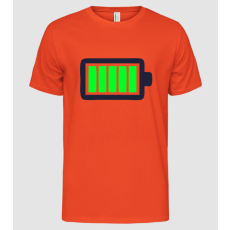 Pólómánia Akkufeszültség magas - Férfi Alap póló