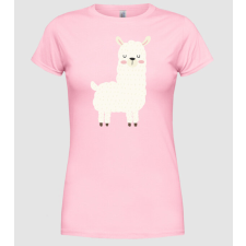 Pólómánia Alpaca - Női Kerek nyakú Póló női póló