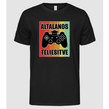 Pólómánia Általános iskola teljesítve retro gamer - Férfi Alap póló férfi póló