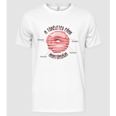 Pólómánia Anatomy of a perfect donut drk - Férfi Alap póló