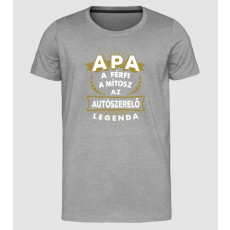 Pólómánia APA a férfi a mítosz a legenda...AUTÓSZERELŐ - Férfi Prémium Slim-Fit Póló