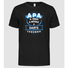 Pólómánia Apa a férfi a mítosz a sportlegenda DARTSOS - Férfi Alap póló