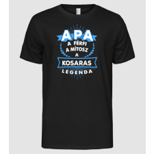 Pólómánia Apa a férfi a mítosz a sportlegenda KOSARAS - Férfi Alap póló férfi póló