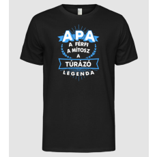 Pólómánia Apa, a mítosz, a túrázó legenda - Férfi Alap póló