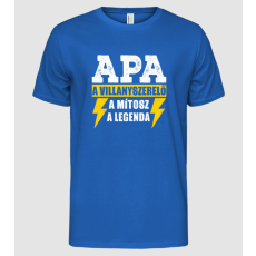 Pólómánia Apa a Villanyszerelő, a Mítosz, a Legenda - Férfi Alap póló