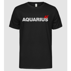Pólómánia AQUARIUS as fuck - Férfi Alap póló