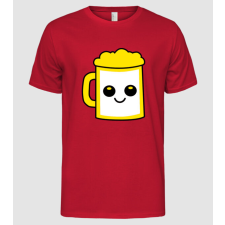 Pólómánia aranyos sör - Férfi Alap póló férfi póló