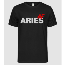 Pólómánia ARIES as fuck - Férfi Alap póló férfi póló