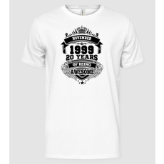 Pólómánia Awesome being of 20 years 1999 NOVEMBER - Férfi Alap póló