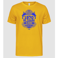 Pólómánia Awesome being of 50 years 1970 NOVEMBER - Férfi Alap póló