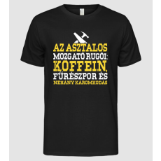 Pólómánia Az asztalos mozgató rugói - Férfi Alap póló