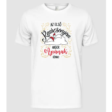 Pólómánia Az első karácsony APA - Férfi Alap póló férfi póló