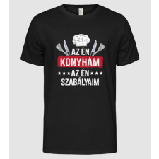 Pólómánia Az én konyhám az én szabályaim - Férfi Alap póló férfi póló