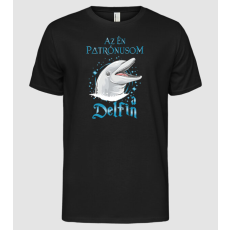 Pólómánia Az én patrónusom DELFIN - Férfi Alap póló