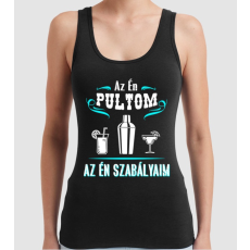 Pólómánia Az én pultom az én szabályaim - Női Trikó