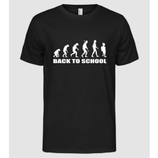 Pólómánia Back to school evolution - Férfi Alap póló