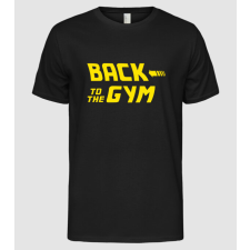 Pólómánia Back to the gym - Férfi Alap póló férfi póló