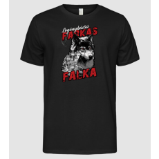Pólómánia Badass farkasfalka - Férfi Alap póló