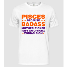 Pólómánia Badass zodiac PISCES - Férfi Alap póló