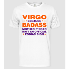 Pólómánia Badass zodiac VIRGO - Férfi Alap póló