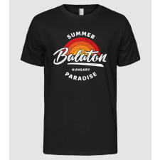 Pólómánia Balaton Summer paradise - Férfi Alap póló férfi póló