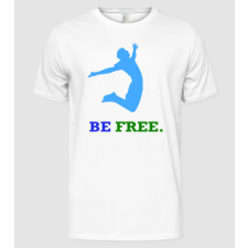 Pólómánia Be free! - Férfi Alap póló férfi póló