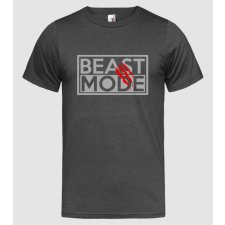 Pólómánia Beast mode - Férfi Heather Póló férfi póló