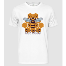 Pólómánia Bee Boss Méhész főnök - Férfi Alap póló férfi póló