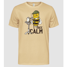 Pólómánia Bee Calm - Legyél türelmes Méhecske - Férfi Alap póló férfi póló