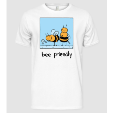Pólómánia Bee friendly - Férfi Alap póló férfi póló