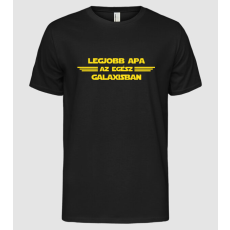 Pólómánia best dad in the galaxy 2 HUN_4632 - Férfi Alap póló