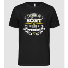 Pólómánia Bírom a sört  - Férfi Alap póló