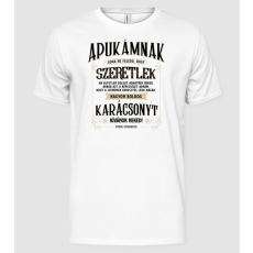 Pólómánia BOLDOG KARÁCSONYT APUKÁMNAK - Férfi Alap póló