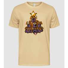Pólómánia Boxer Karácsonyfa - Férfi Alap póló