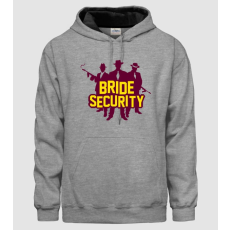 Pólómánia Bride Security - Férfi DUO Kapucnis Pulcsi