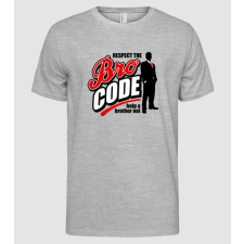 Pólómánia Bro Code - Férfi Alap póló férfi póló