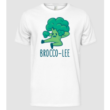 Pólómánia Brocco-Lee - Brokkoli Karate - Férfi Alap póló férfi póló