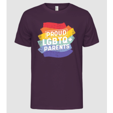 Pólómánia Büszke LGBTQ szülők - Férfi Alap póló férfi póló